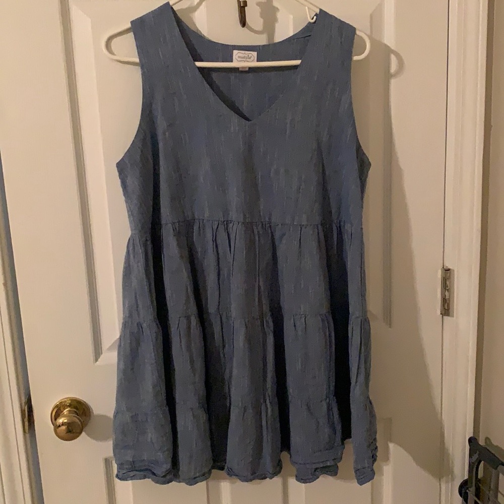 Mud Pie Denim Sundress